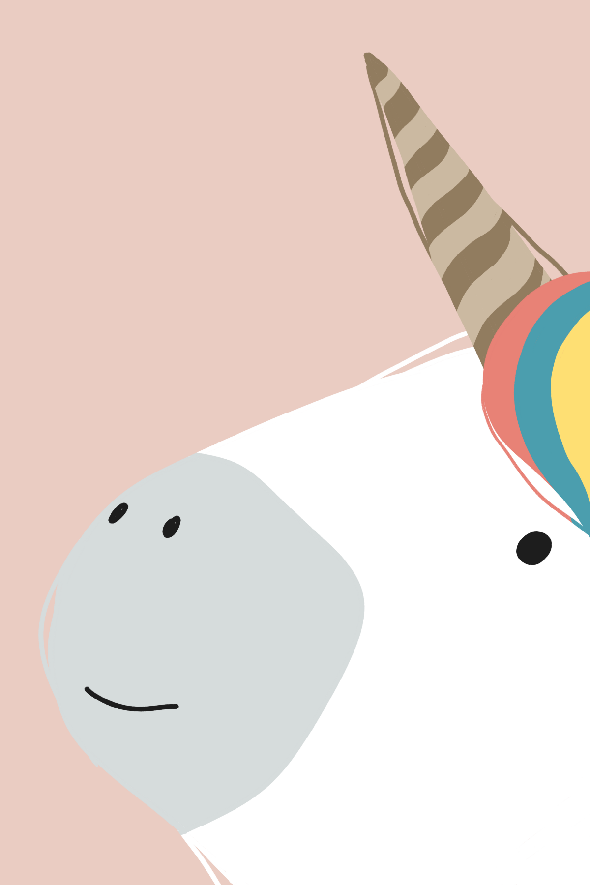 Autoportrait animalier — licorne