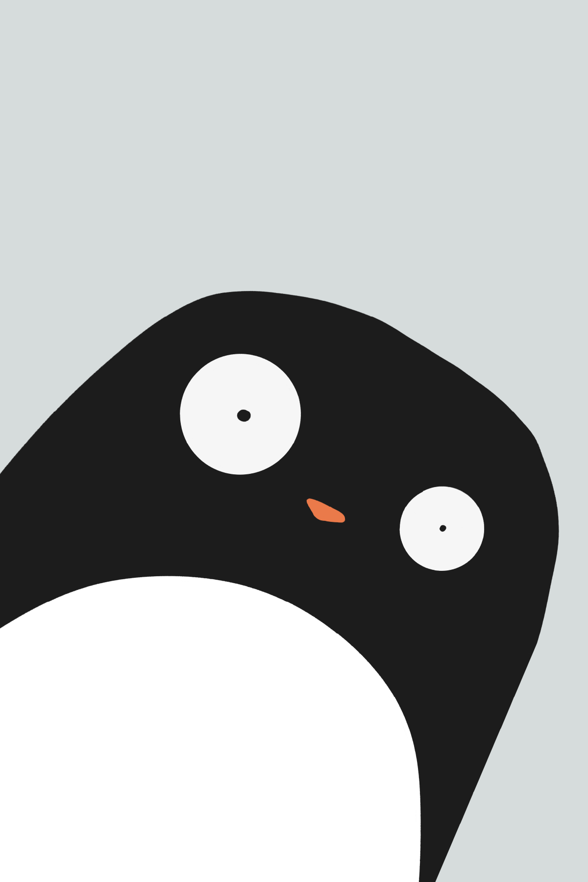 Autoportrait animalier — pingouin
